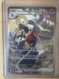 Pokemon TCG Cynthia's Garchomp EX Destined Rivals 232/182 Near mint plus - Image 5