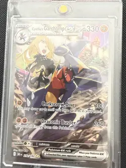 Pokemon TCG Cynthia's Garchomp EX Destined Rivals 232/182 - Image 1