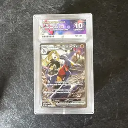 Pokemon TCG Cynthia's Garchomp EX Card 232/182 Destined Rivals Ace 10 - Image 1