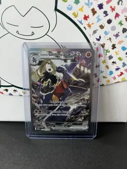 Pokemon TCG Cynthia's Garchomp EX Destined Rivals 232/182 - Image 1