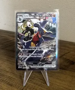 Pokemon TCG Cynthia's Garchomp EX Destined Rivals 232/182 Illustration Rare - Image 3