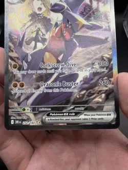 Pokemon TCG Cynthia's Garchomp EX Destined Rivals 232/182 - Image 4