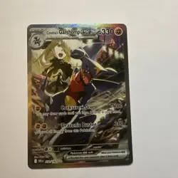 Pokemon TCG Cynthia's Garchomp EX Destined Rivals 232/182 Illustration Rare Card - Image 1