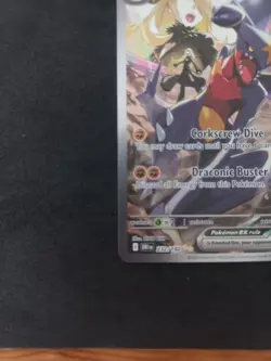 Pokemon TCG Cynthia's Garchomp EX Destined Rivals 232/182 Illustration Rare - Image 4