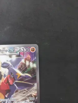 Pokemon TCG Cynthia's Garchomp EX Destined Rivals 232/182 Illustration Rare - Image 5