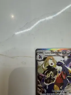 Pokemon TCG Cynthia's Garchomp EX Destined Rivals 232/182 Illustration Rare Card - Image 4