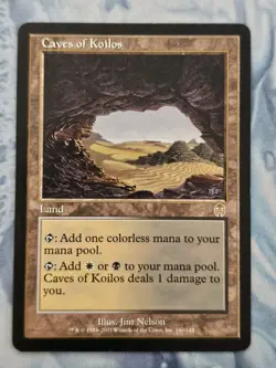 Caves of Koilos - Apocalypse - Magic the Gathering - MTG - Light Play - Image 1