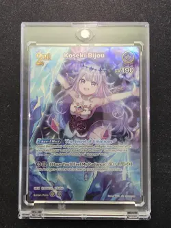 Koseki Bijou SR Hololive TCG OCG Card hBP04-066 Curious Universe English - Image 3