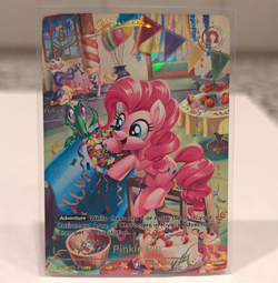 KAYOU My Little Pony Card Game Pinkie Pie 501-CR06 SR Alt Art Holo Kayou - Image 1