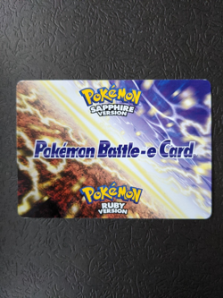 Pokemon Battle-e Card - Gentleman Nils - Pokemon Ruby/Sapphire e-Reader Card - Image 2