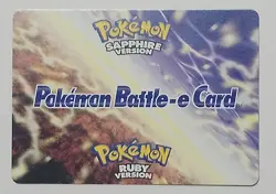 Pokemon Battle-e Card - Lady Astrid (129-B002)(Pokemon Ruby/Sapphire, 2003) - Image 2