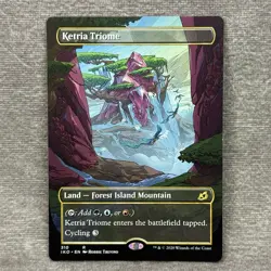 MTG Ketria Triome Showcase Ikoria: Lair of Behemoths IKO #310 Non-Foil LP - Image 1