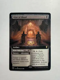 Altar of Bhaal (Extended Art) 569 MTG COM Legends: Battle for Baldur's Gate - Image 1
