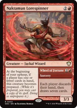 Naktamun Lorespinner - 33 - NM - Commander: Secrets of Strixhaven - Image 1