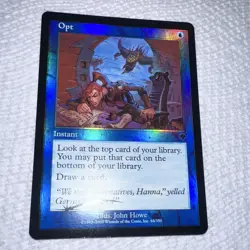 Wizards of the Coast Magic: The Gathering Opt Invasion Foil English #64/350 - Image 3