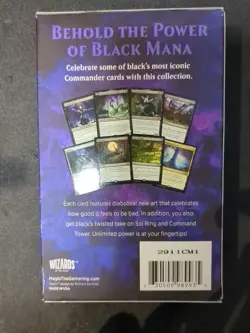 Commander Collection Black - Sealed (MTG 2021) - Image 2