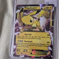 Pikachu EX Promo Holo XY84 (XY) 2015 English Pokemon TCG 130 HP - Image 1