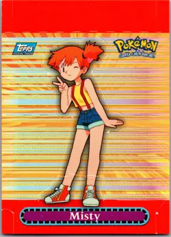 2000 Topps Pokemon TV Animation Edition Series 3 #4 Misty Pop Ups - Image 1