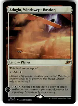 Adagia, Windswept Bastion Edge of Eternities 250 Near Mint FOIL - Image 1