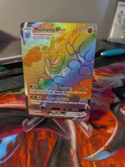 Pokemon TCG Machamp VMAX 194/189 Rainbow, Astral Radiance - Image 1