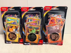 5-pack Pokemon TCG blister lot -Toxel, Zacian, Pawmot, Mimikyu, Flygon, Reshiram - Image 3