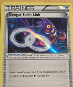 Pokemon TCG Gengar Spirit Link Holo 95/119 NM - Image 2