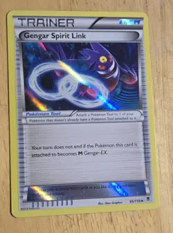 Pokemon TCG Gengar Spirit Link Holo 95/119 NM - Image 4