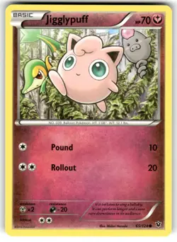 Jigglypuff 65/124 Common Fates Collide Pokemon TCG VLP - Image 1