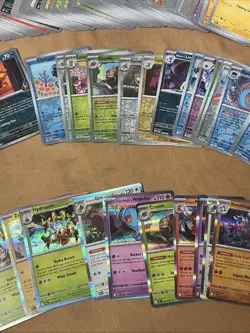 Pokemon TCG Destined Rivals Mini Bulk Lot Holos/Reverse Holos/Commons - Image 3