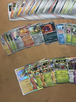 Pokemon TCG Destined Rivals Mini Bulk Lot Holos/Reverse Holos/Commons - Image 4
