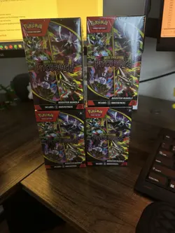 Pokemon Pokemon TCG Mega Evolution: Pitch Black Booster Bundle Lot Of 4 - Image 1