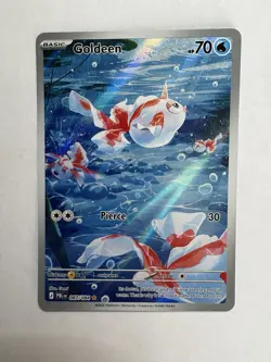 Pokemon Goldeen 087/084 - Holo Illustration Rare - Pitch Black NM/M - Image 1
