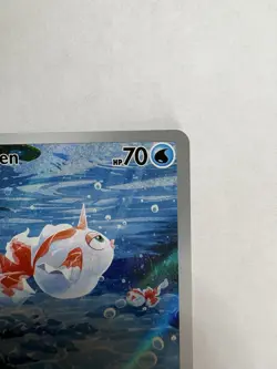 Pokemon Goldeen 087/084 - Holo Illustration Rare - Pitch Black NM/M - Image 3