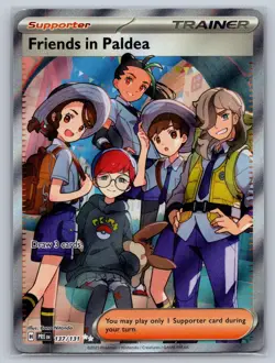 Friends in Paldea 137/131 Ultra Rare Prismatic Evolutions Pokemon Holo Near Mint - Image 1
