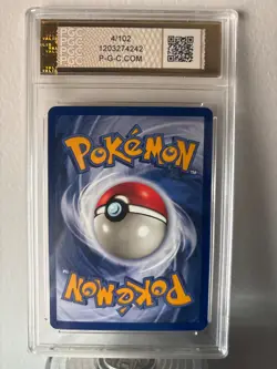 Pokemon Charizard Holo 1999 PGC Mint 10 (#4/102) - Image 2
