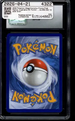 2026 Squirtle 039 First Partner Illustration Collection Pokemon CGC 10 Beautiful - Image 2