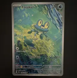 Pokemon TCG Froakie 088/086 Chaos rising Illus Rare Holo EN 2026 70 HP - Image 1