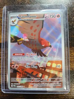 Talonflame 091/088 Holo Illustration Rare Perfect Order Pokemon Near Mint - Image 1