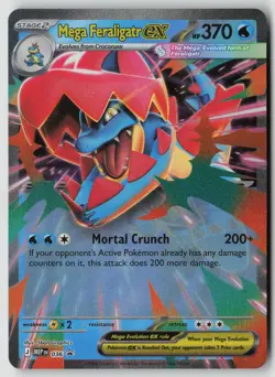 Mega Feraligatr ex - Holofoil - [MEP - 036] - NM - Image 1