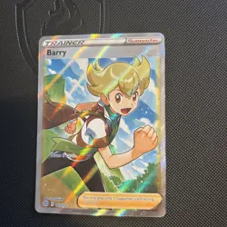 Pokemon TCG Barry Ultra Rare 167/172 Brilliant Stars NM - Image 2