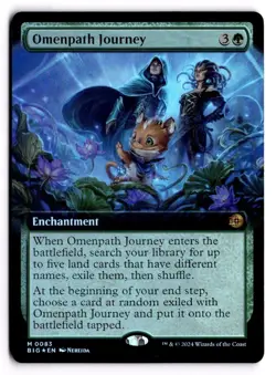 Omenpath Journey (Extended Art) 83 The Big Score NM FOIL - Image 1