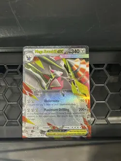 Mega Excadrill ex 065/084 Double Rare Pitch Black Pokemon Holo Near Mint - Image 1