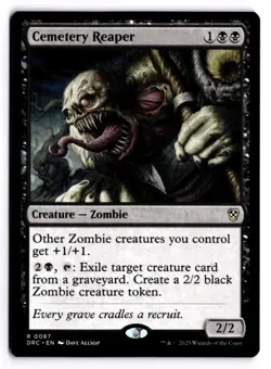 Cemetery Reaper Normal Commander: Aetherdrift 87 Near Mint - Image 1