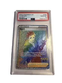 PSA 10 Pokemon TCG Spark Pokemon GO 085/078 Holo Secret Rare - Image 1