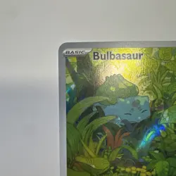 Bulbasaur Scarlet & Violet-151 166/165 Holo Illustration Rare- Pokemon TCG-NM/M - Image 3