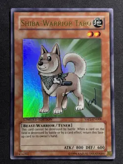 Shiba-Warrior Taro YAP1-EN008 Anniversary Pack Limited Edition - Image 1