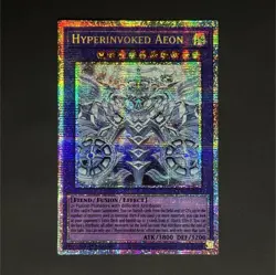 Konami Yugioh Hyperinvoked Aeon CORI-EN033 Starlight Rare Foil 1st Ed - Image 1