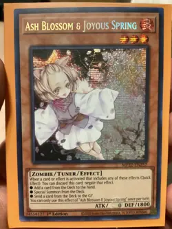 Yu-Gi-Oh! - Ash Blossom & Joyous Spring - MP22-EN257 - NM - Prismatic Rare - Image 1