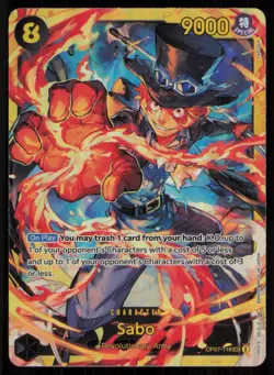 Sabo (Reprint) OP07-118 Premium Booster -The Best- Vol. 2 One Piece Foil NM - Image 1