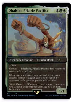 Dhalsim, Pliable Pacifist 433 Secret Lair Drop Series NM FOIL 1 - Image 1